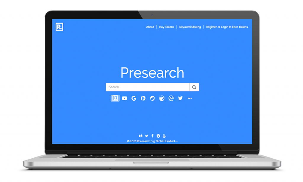 Presearch decentralized search engine: Be rewarded for searching