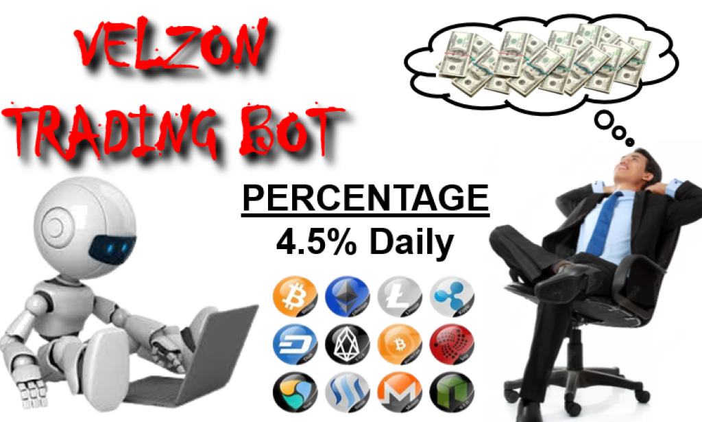 Velzon Trading Bot - Advanced trading bot created with artificial intelligence.