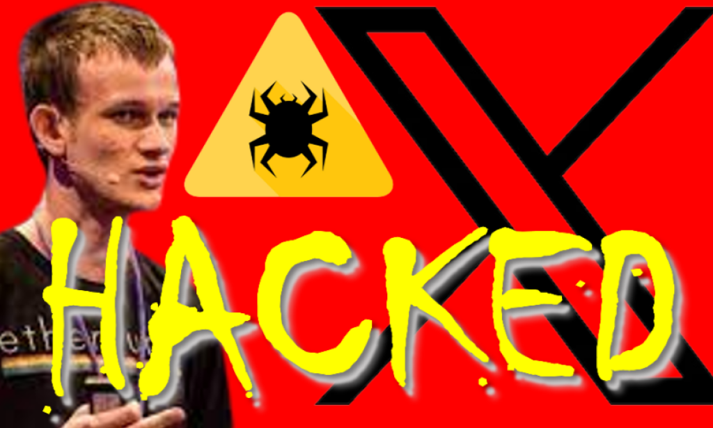 Vitalik Buterin's X Account Hacked.