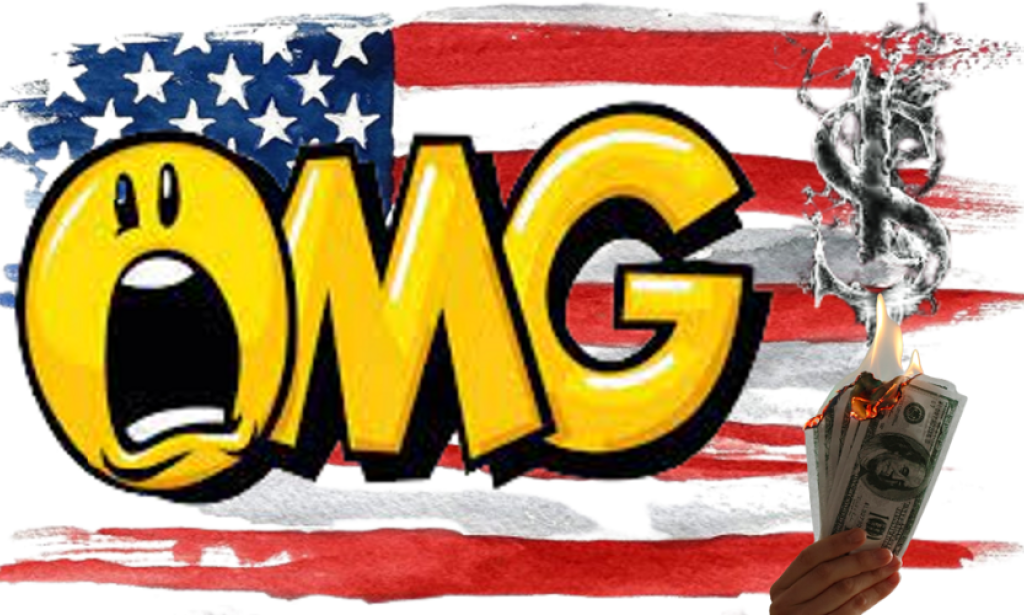 United States On The Verge Of Collapse: Its National Debt Exceeds $33 Trillion.